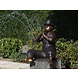 Bronzen beeld Jongen met fluit Bronzen beeld Jongen met fluit