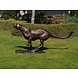 Bronzeskulptur Laufender Gepard Bronzeskulptur Laufender Gepard