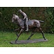 Bronzen beeld Polo speler Bronzen beeld Polo speler