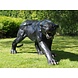 Bronzeskulptur Kriechender Panther Bronzeskulptur Kriechender Panther