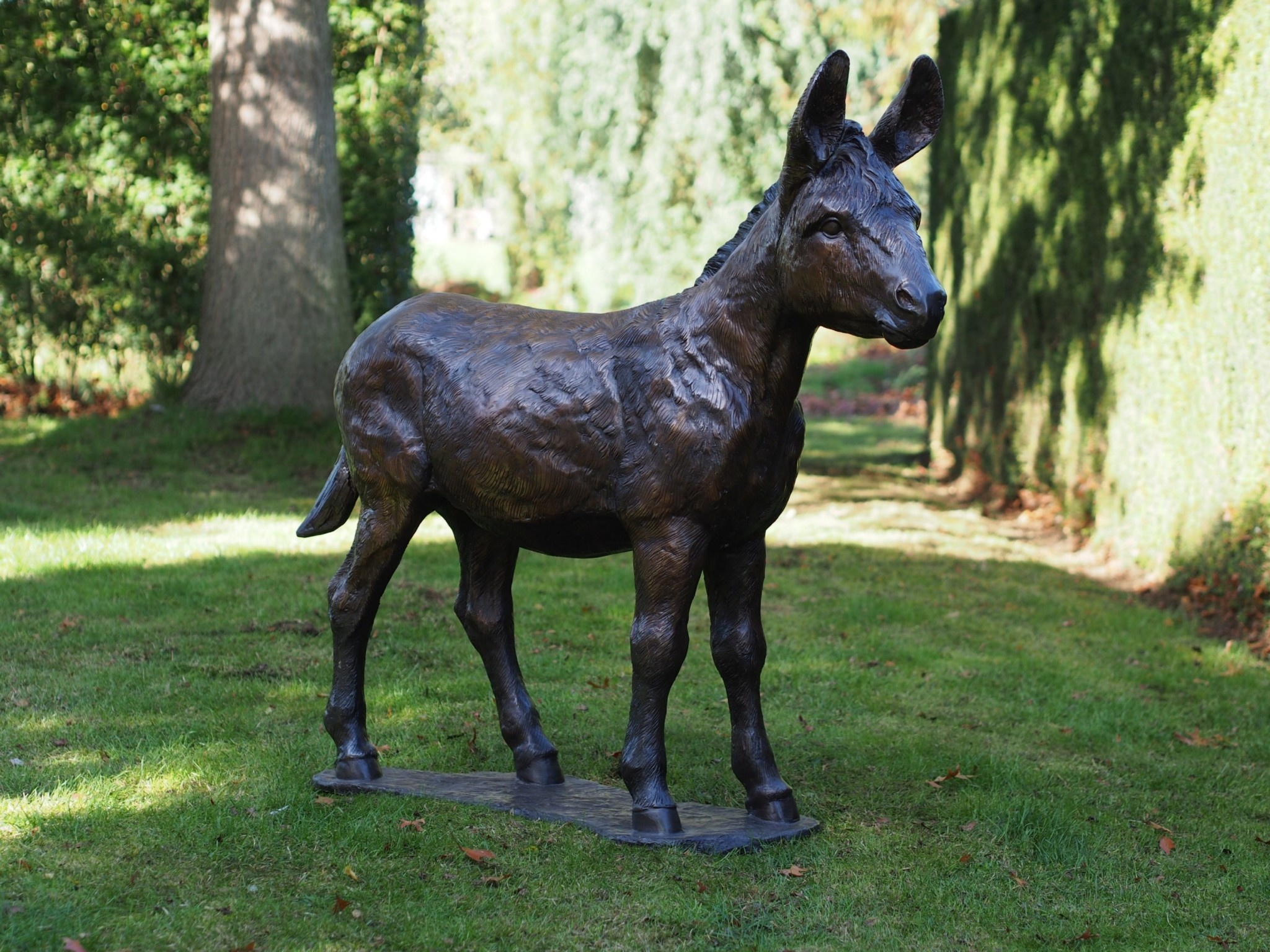 Bronze sculpture Donkey model 1 Eliassen Home & Garden Pleasure