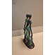Afrikaans bronzen beeld Gezin 2 kinderen 25cm Afrikaans bronzen beeld Gezin 2 kinderen 25cm