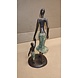 Afrikaans bronzen beeld Vrouw met kind groen 21cm Afrikaans bronzen beeld Vrouw met kind groen 21cm