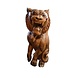 Houten beeld Tijger 100cm Houten beeld Tijger 100cm