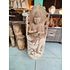 Boeddha beeld van hout staand 154cm Boeddha beeld van hout staand 154cm
