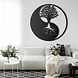 Muurdeco 3d YingYang levensboom 60cm Muurdeco 3d YingYang levensboom 60cm