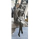 Bronzeskulptur Liebespaar umarmend 65 cm. Bronzeskulptur Liebespaar umarmend 65 cm.