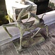 Bronzen beeld modern paard met ruiter op voet 90cm Bronzen beeld modern paard met ruiter op voet 90cm