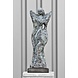 Bronzen beeld modern danspaar op voet 65cm. Bronzen beeld modern danspaar op voet 65cm.