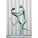 Bronzen beeld modern danspaar 120cm. Bronzen beeld modern danspaar 120cm.