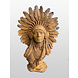 Gusseisen Statue Indianer 30cm. Gusseisen Statue Indianer 30cm.