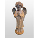 Gusseiserne Statue stehender Engel 85 cm. Gusseiserne Statue stehender Engel 85 cm.