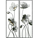 2-luik 3d metaal 2x 50x150cm Bloemen 2-luik 3d metaal 2x 50x150cm Bloemen