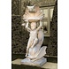 Beeld klassiek Kind op vis met schelp 180cm Beeld klassiek Kind op vis met schelp 180cm