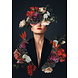 Glasmalerei Moderne Frau 80x120cm. Glasmalerei Moderne Frau 80x120cm.