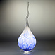 Glaslamp Arno France smoke blauw 65cm Glaslamp Arno France smoke blauw 65cm