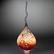 Glaslamp Arno France smoke rood 65cm Glaslamp Arno France smoke rood 65cm