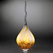 Glaslampe Arno France rauchbraun 65cm Glaslampe Arno France rauchbraun 65cm