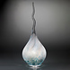Glaslamp Arno France smoke turquoise blauw 65cm Glaslamp Arno France smoke turquoise blauw 65cm