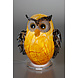 Glaslampe Arno France Owl Bernstein 30cm Glaslampe Arno France Owl Bernstein 30cm