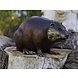 Bronzen beeld bever Bronzen beeld bever