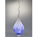 Glaslamp Arno France smoke blauw 65cm Glaslamp Arno France smoke blauw 65cm
