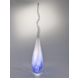 Glaslamp Arno France smoke blauw 65cm Glaslamp Arno France smoke blauw 65cm