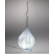 Glaslamp Arno France smoke turquoise blauw 65cm Glaslamp Arno France smoke turquoise blauw 65cm