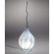 Glaslamp Arno France smoke turquoise blauw 65cm Glaslamp Arno France smoke turquoise blauw 65cm