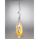 Glaslamp Arno France spiraal amber 65cm Glaslamp Arno France spiraal amber 65cm