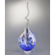 Glaslampe Arno France Spirale blau 65cm Glaslampe Arno France Spirale blau 65cm
