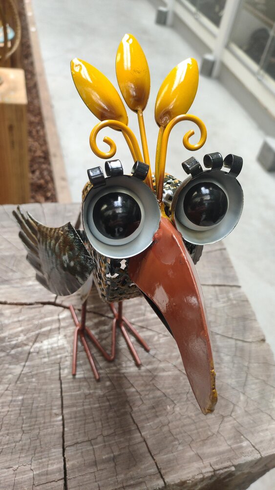 Metallvogel Willie 30cm Eliassen Home & Gardenpleasure Eliassen