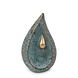 Bronzen urn Druppel 10cm Bronzen urn Druppel 10cm