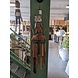 Houten windgong met uil Houten windgong met uil