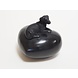 Bronzen urn hondje op hart 11cm Bronzen urn hondje op hart 11cm