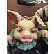 Figur Schwein weiblich im Fass 32 cm Figur Schwein weiblich im Fass 32 cm