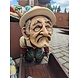 Figur Gärtner mit Schubkarre Figur Gärtner mit Schubkarre
