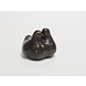 Bronzen urn tortelduifjes 7,5cm Bronzen urn tortelduifjes 7,5cm