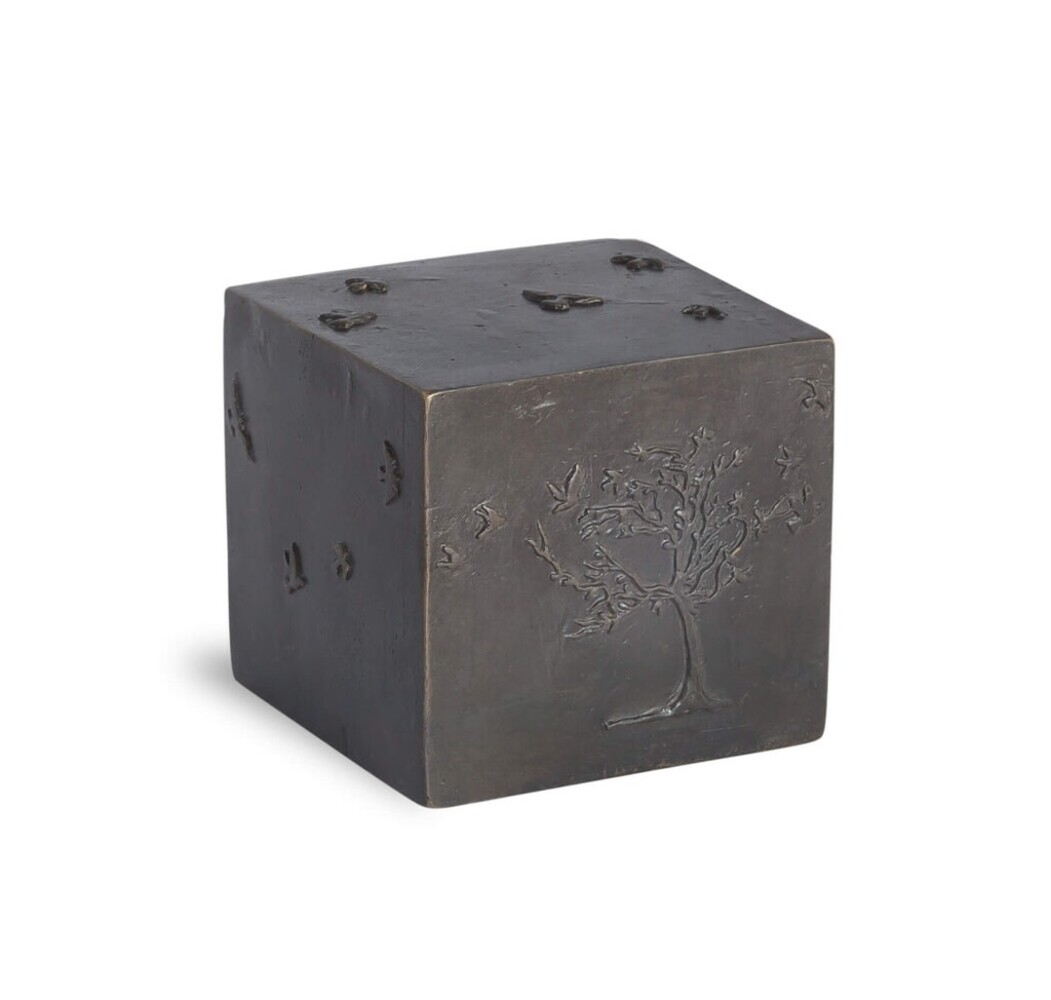 Bronze urn tree on cube 5cm Eliassen Home & Gardenpleasure Eliassen
