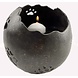 Bronzen urn met waxinelicht houder 15cm Bronzen urn met waxinelicht houder 15cm