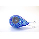 Glazen vogel op tuinsteker blauw 90cm. Glazen vogel op tuinsteker blauw 90cm.