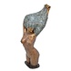 Buste brons beeld dames torso voruw 101cm Buste brons beeld dames torso voruw 101cm