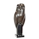 Bronzen beeld uil op paal 44cm Bronzen beeld uil op paal 44cm