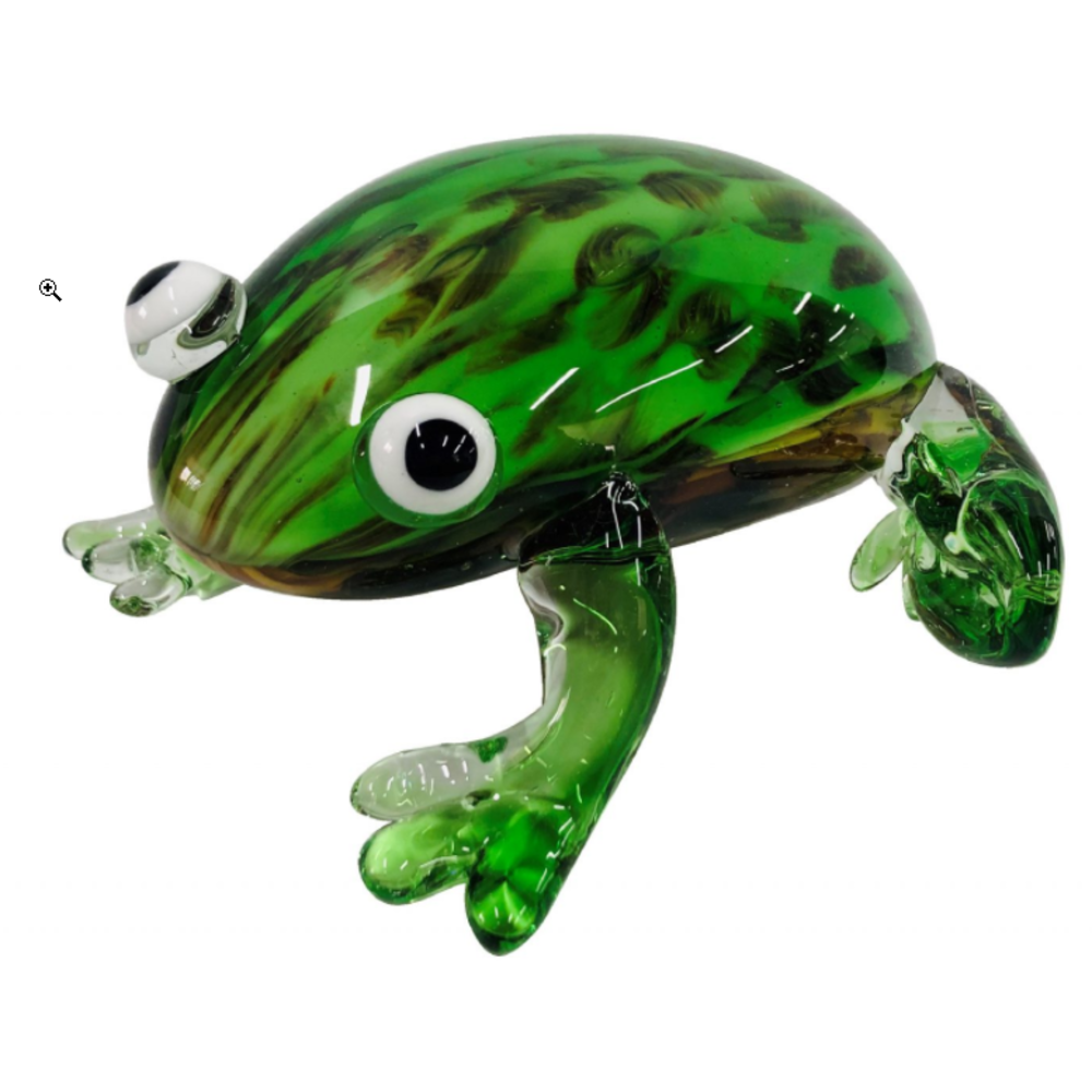 Glass Frog 2 Eliassen Home & Gardenpleasure Eliassen Home & Garden