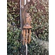 Houten windgong met uil Houten windgong met uil
