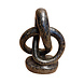 Beeld Liefdesknoop speksteen 13cm Beeld Liefdesknoop speksteen 13cm
