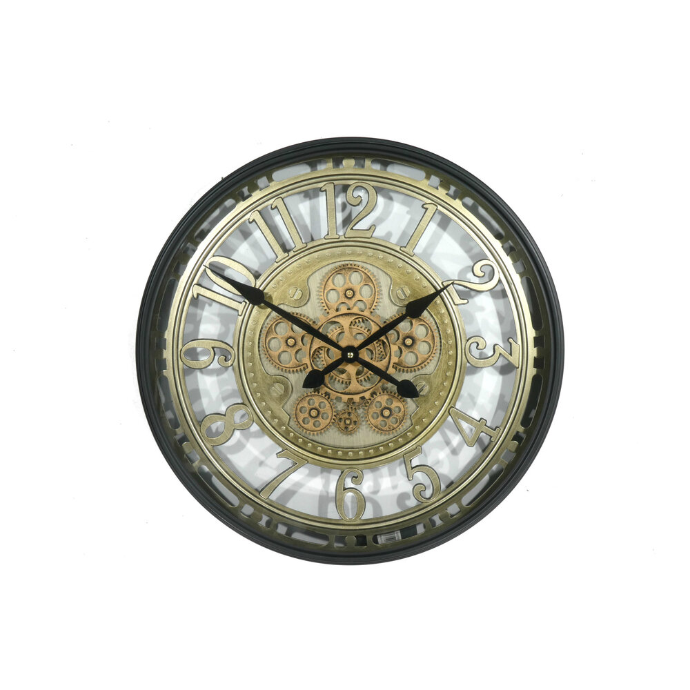 Open wall clock with gears 55cm Eliassen Home & Gardenpleasure Eliassen Home & Garden Pleasure