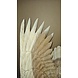 Beeld hout Uil met baby's 80cm Beeld hout Uil met baby's 80cm