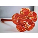 Glazen bloem Lelie rood 25cm Glazen bloem Lelie rood 25cm