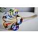 Glazen bloem Lelie bont 25cm Glazen bloem Lelie bont 25cm